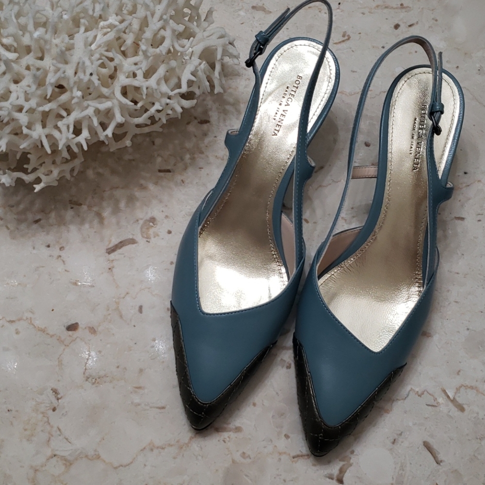 BOTTEGA VENETA multi slingback